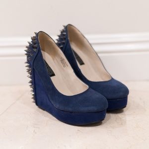 Deena & Ozzy Spiked Wedges